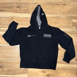 Alpha industries Hoodie San Francisco 49ers Pre Shrunk S Pullover *no drawstring